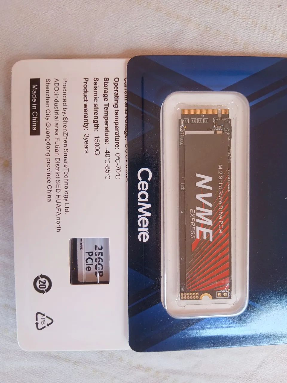 M2 NVME DE 256 GB  - Foto 2