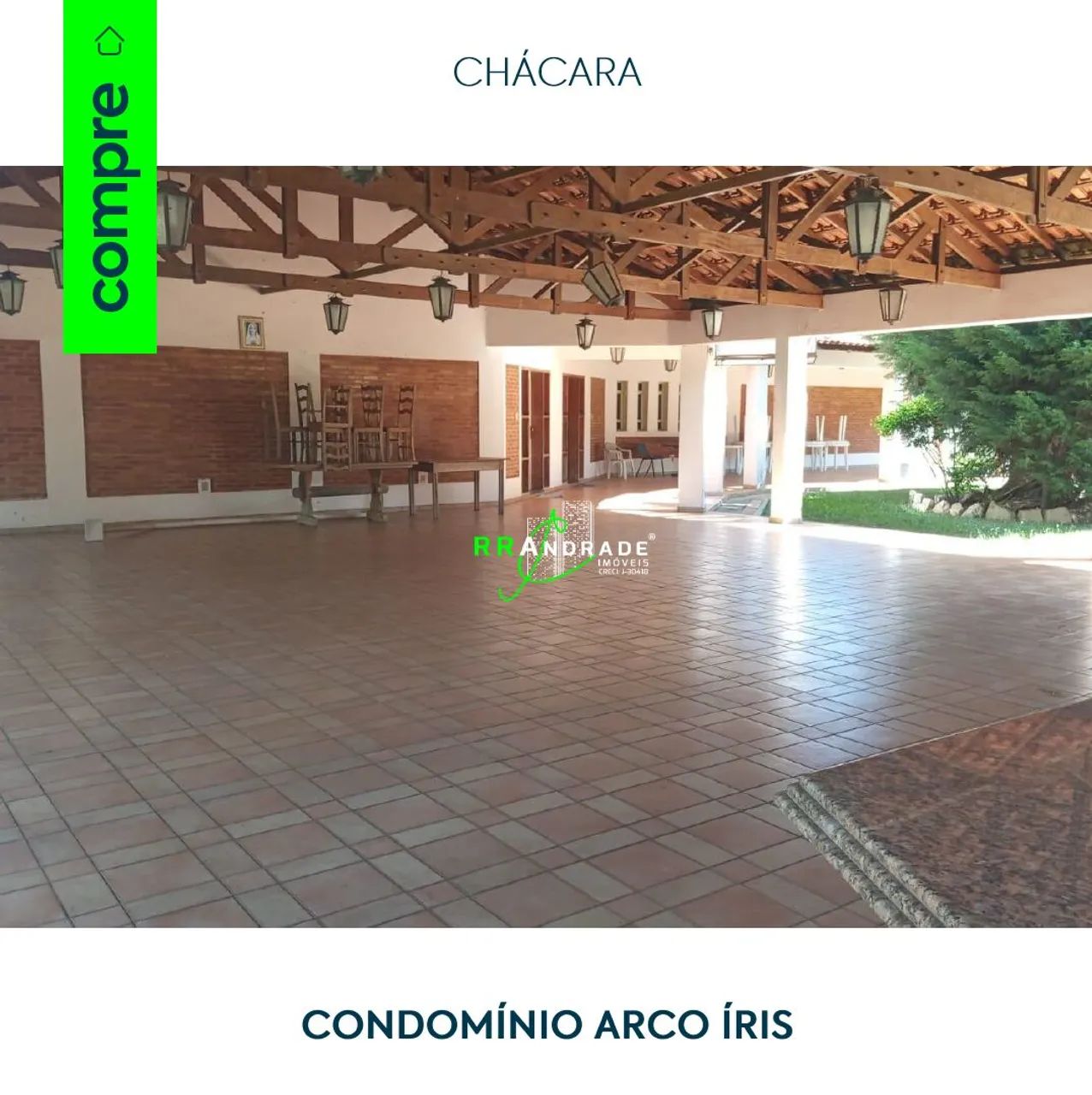 Chácara no Condomínio Arco Íris - Foto 2