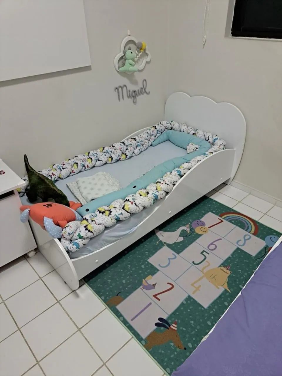 Cama Montessoriana Nuvem (com colchão