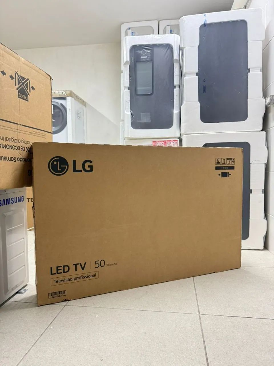 Smart tv LG 50 polegadas 4k controle smart magic nova<br>