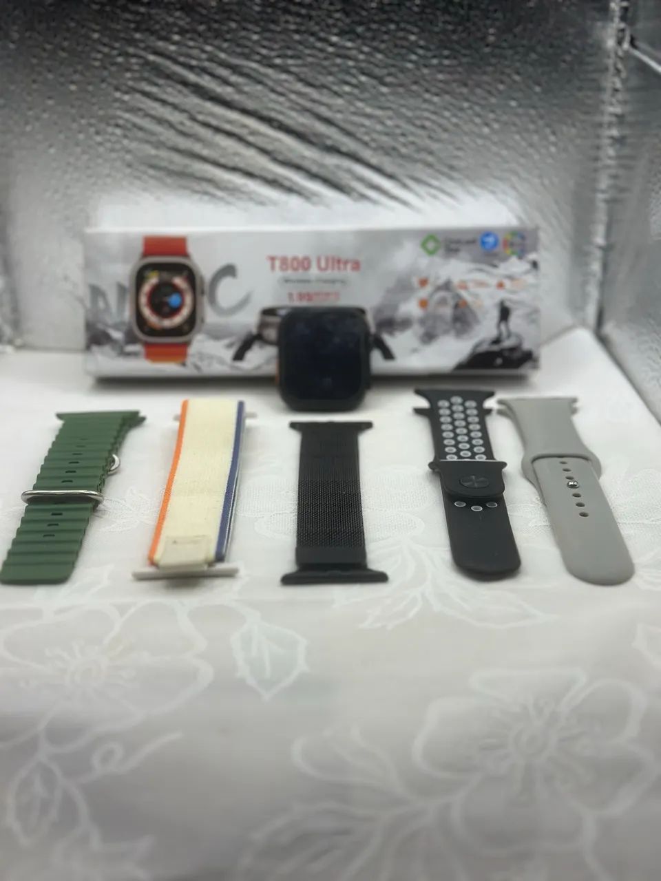 ? Smartwatch Digital + 5 Pulseiras Extras ?