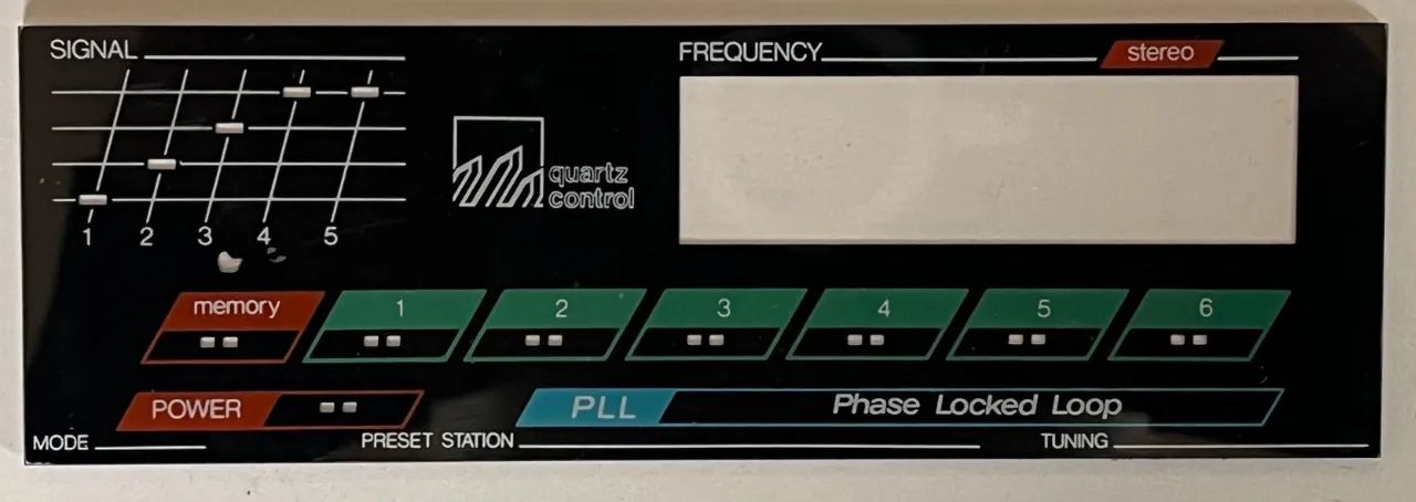 Receiver Gradiente DS-40 - Acrilico do Display