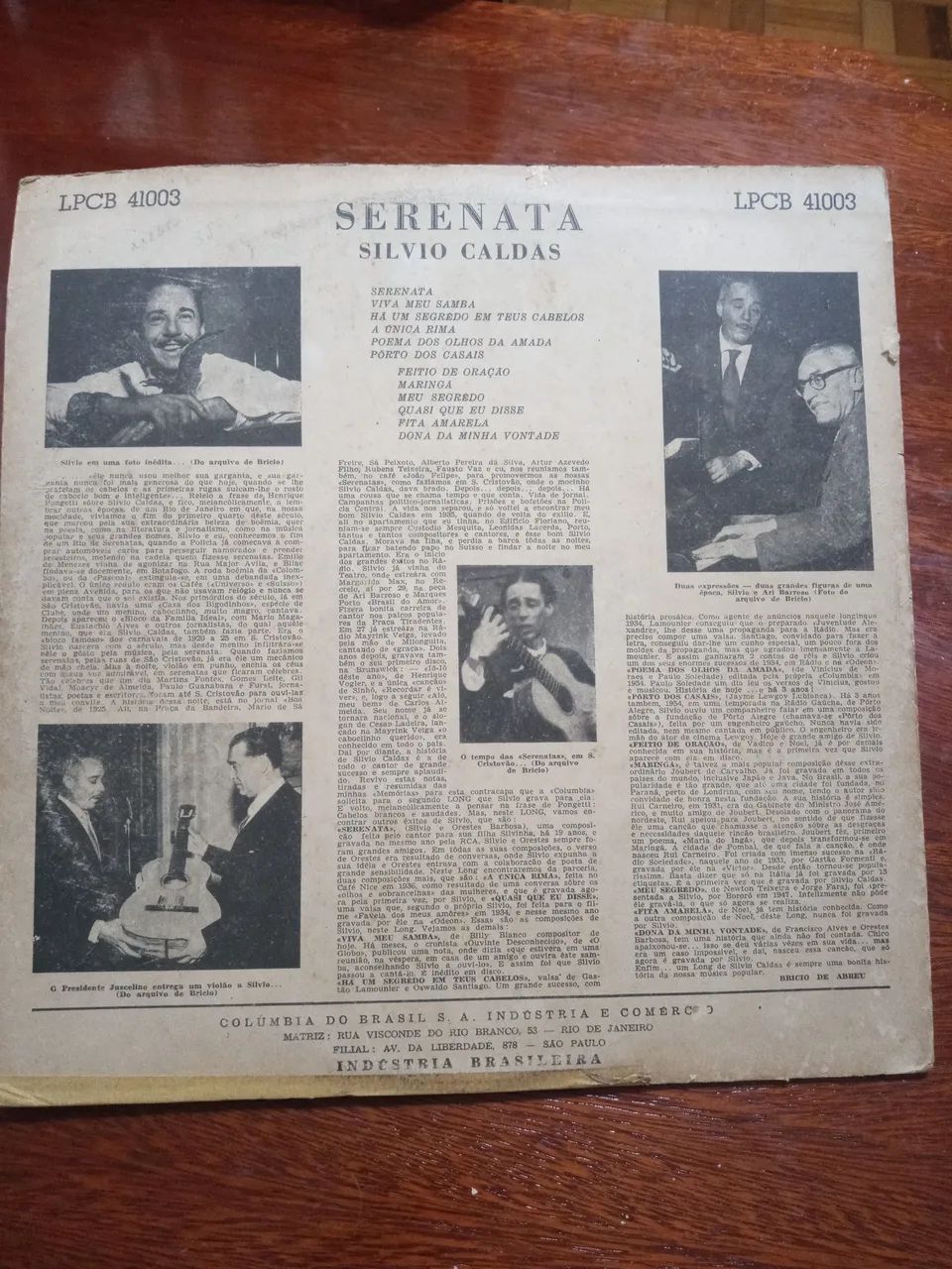 DISCO VINIL SILVIO CALDAS  - Foto 2