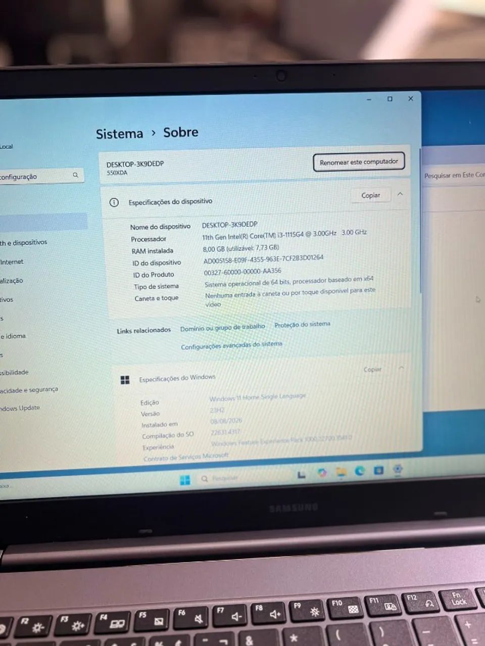 Notebook Samsung book  - Foto 4
