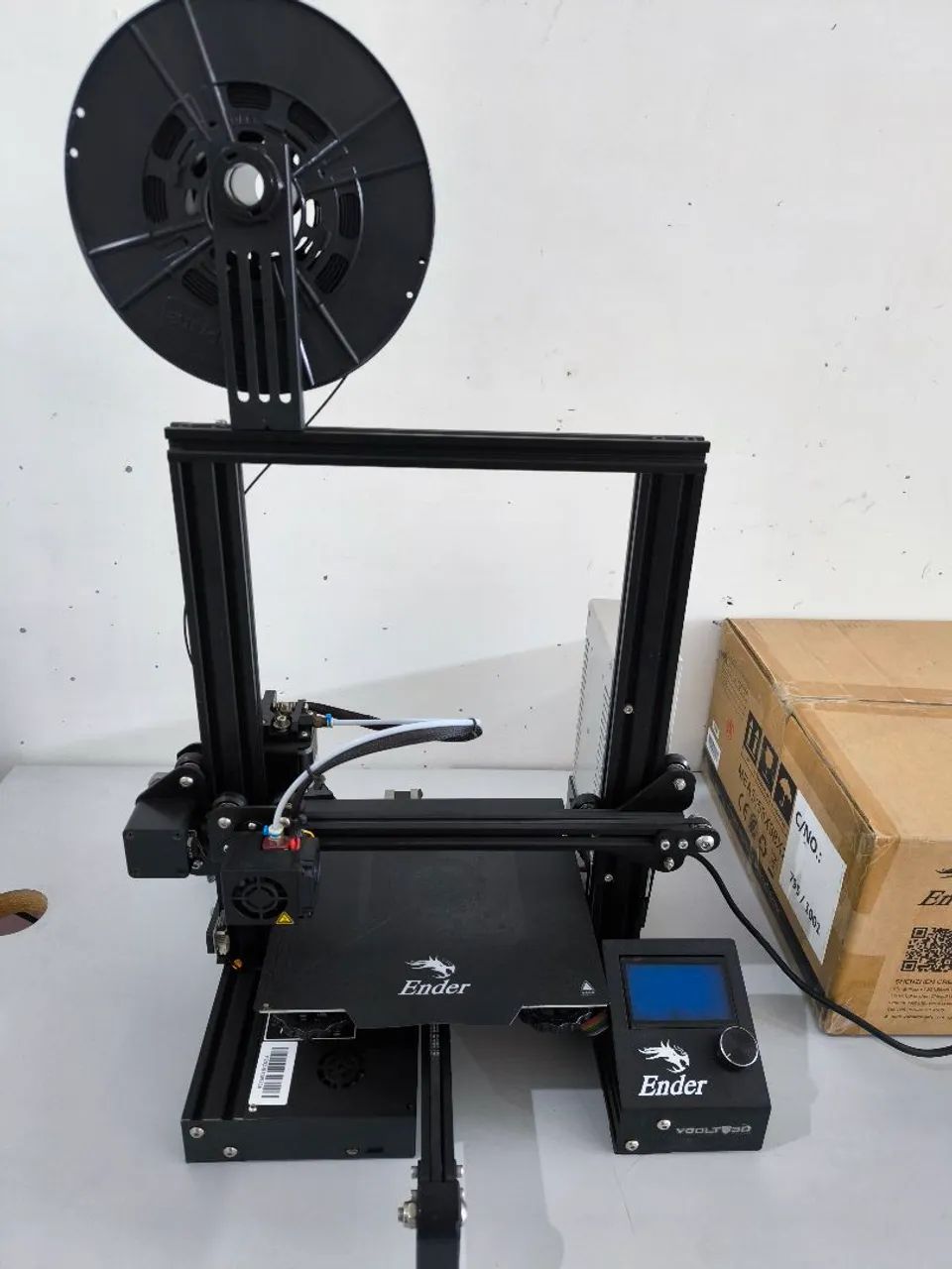 Impressora 3D ENDER-3 filamento - Foto 3