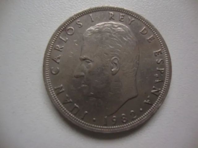 Moeda 50 pesetas (Espanha)1982.