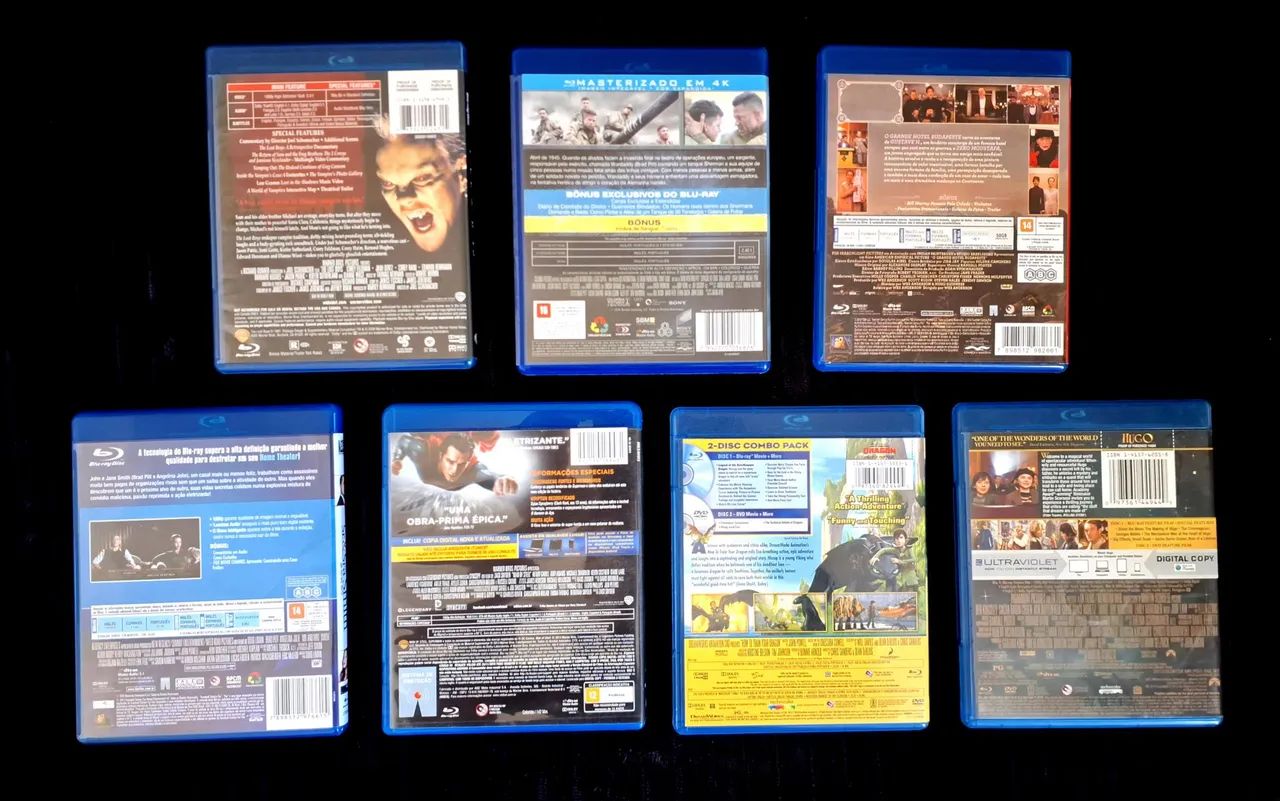 Blu-rays O Homem de Aço, Corações de Ferro, Sr. e Sra. Smith, Etc!! - Foto 2