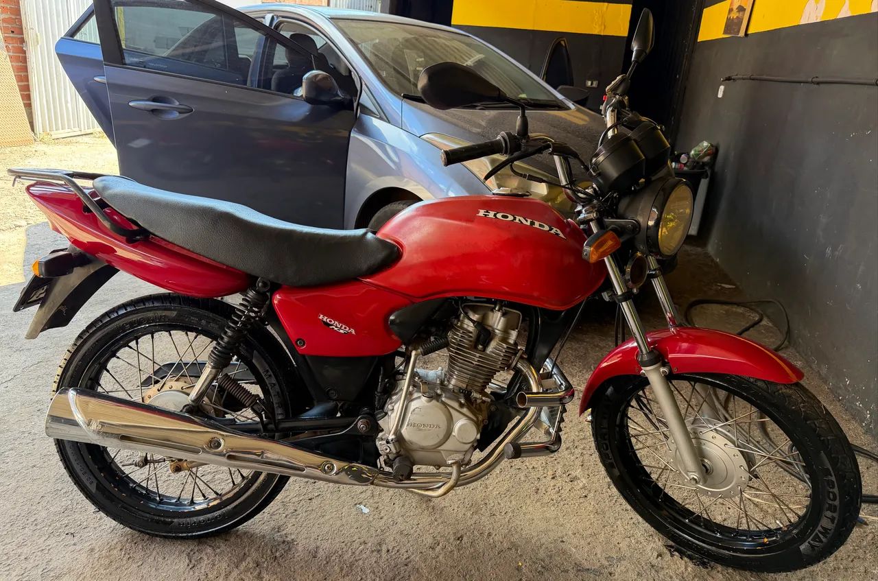 Honda CG 125 Titan ES Vermelha 2001 - Foto 2