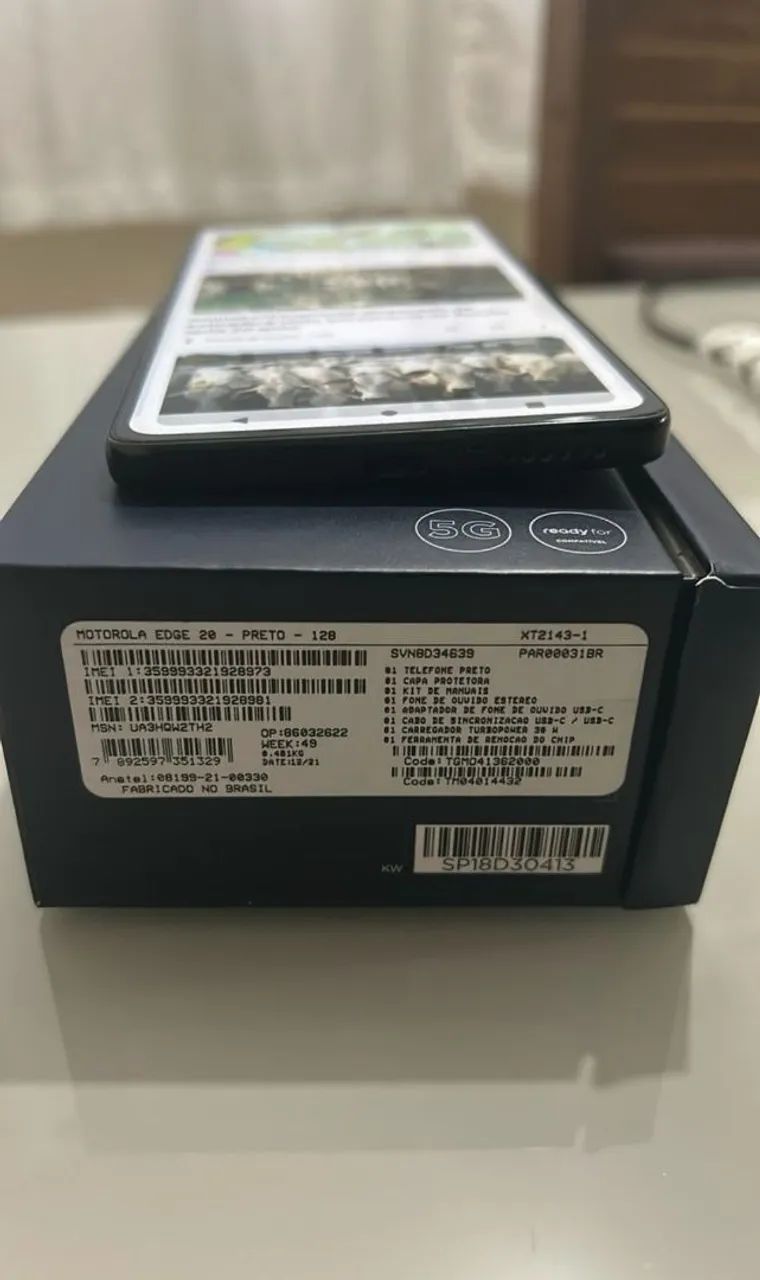 Moto Edge 20 Black - Foto 3