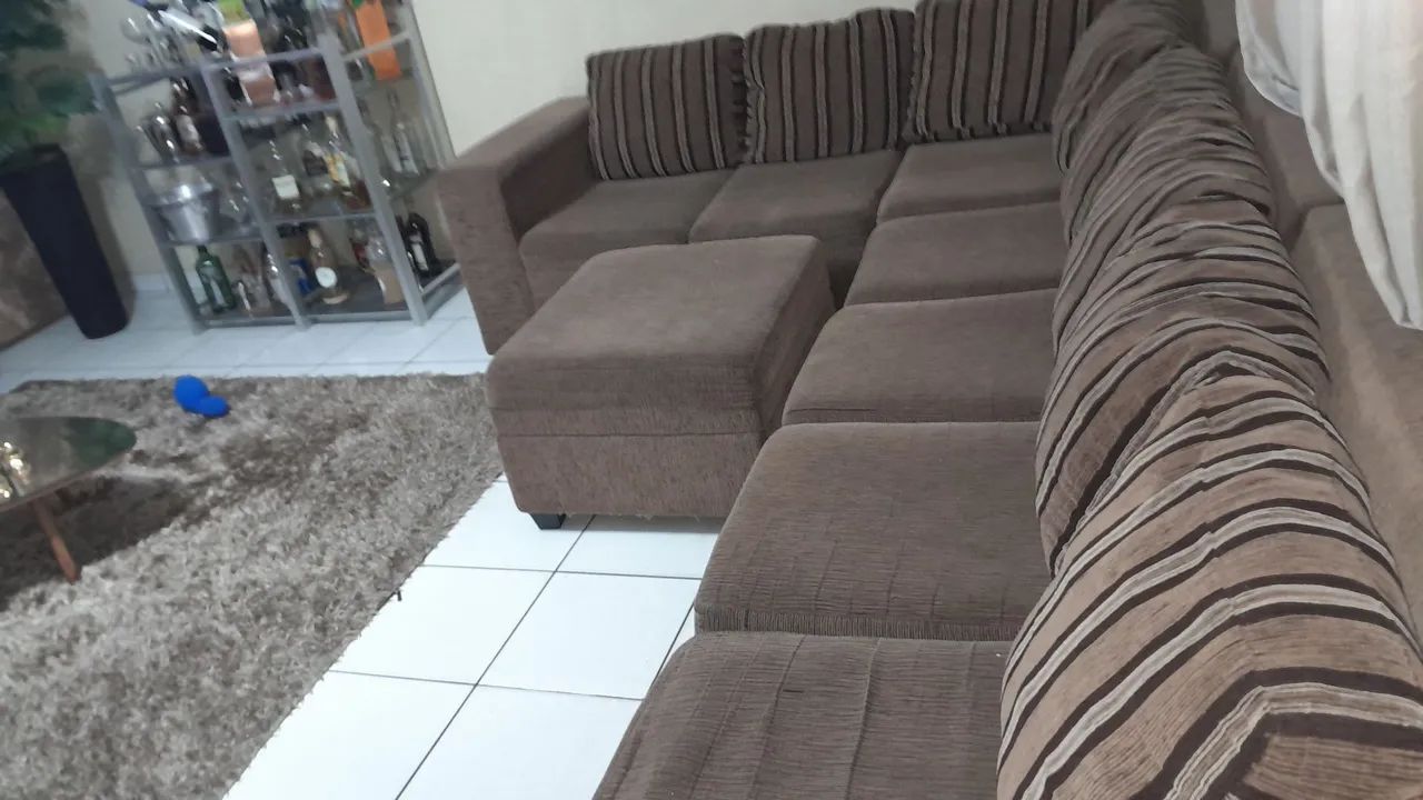 Sofá de canto de oito lugares - Foto 4