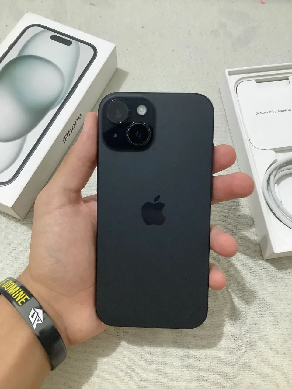 iPhone 15 128GB Completo + Caixa + Carregador + Capinha - Foto 3