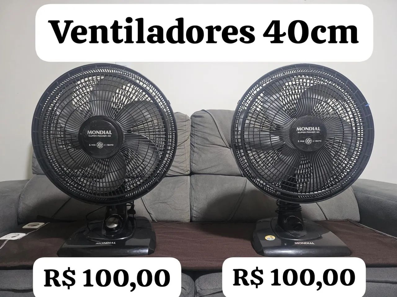 Ventiladores 40 cm