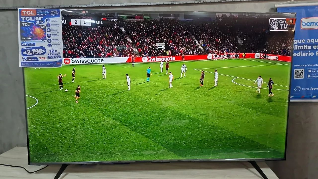 TV 65 POLEGADAS TCL 6 MESES DE GARANTIA PARCELA ATE 12 VEZES SEM JUROS  - Foto 3