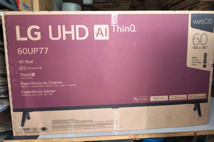 Caixas De Papelão Novas SEM ISOPORES Para Tv LG 60/65/75 Polegadas (LER DESCRIÇÃO) - Foto 2