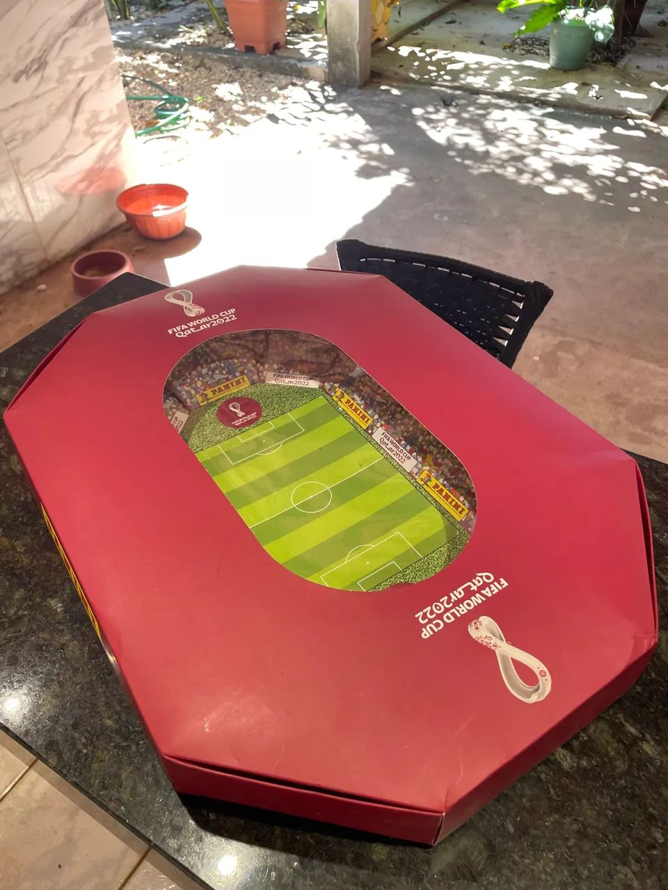 Álbum Copa 2022 Dourado Lacrado + Todas Figurinhas + Estádio Panini - Foto 4