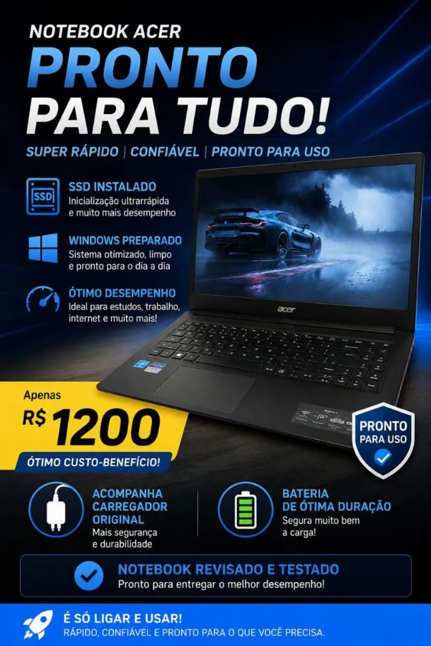 Notebook Acer Super Conservado - Foto 3