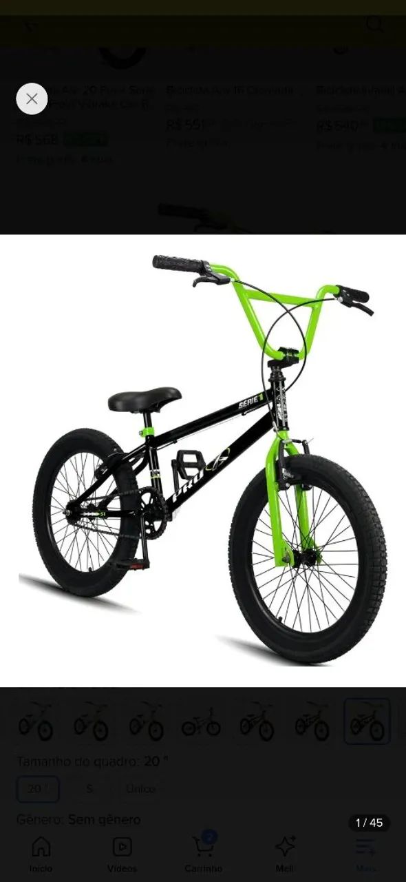 Bicicleta Aro 20