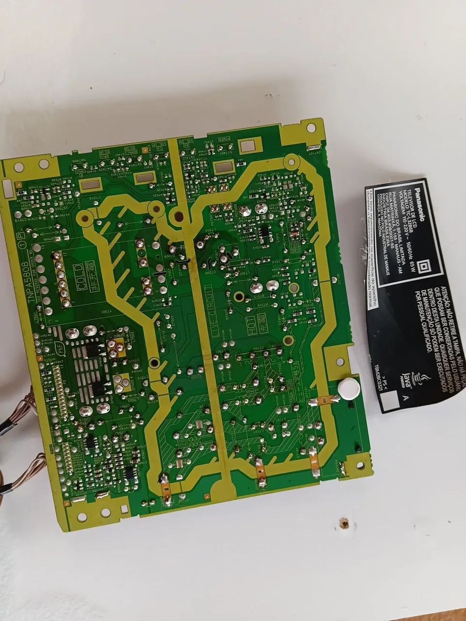 Placa fonte Panasonic TC-L32B6B. - Foto 5