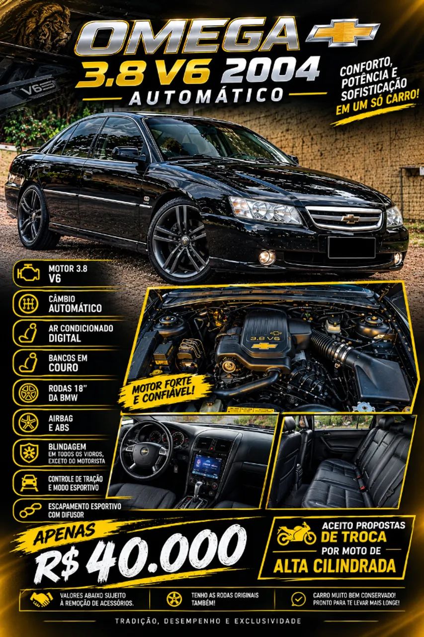 Chevrolet Omega Omega CD 3.8 V6 2004