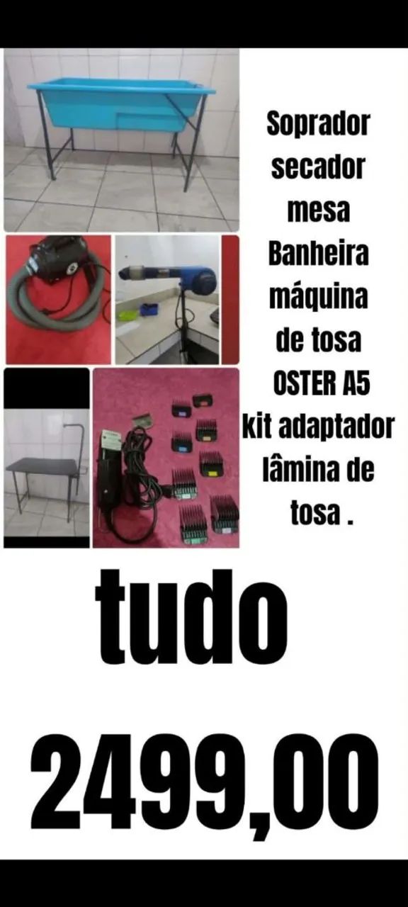 Kit banho e tosa pó 2499,00 - Foto 2