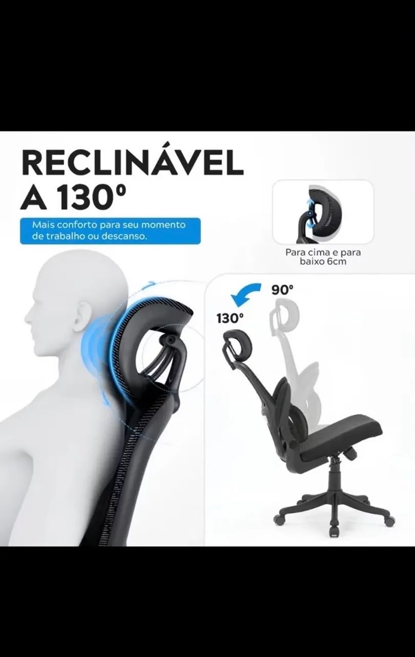 CADEIRA ERGONÔMICA  - Foto 3