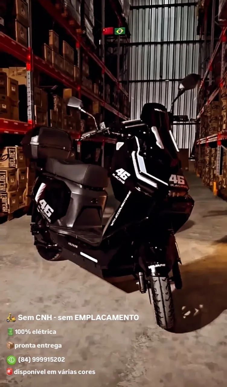SBX 46 MOTO 100% ELÉTRICA 