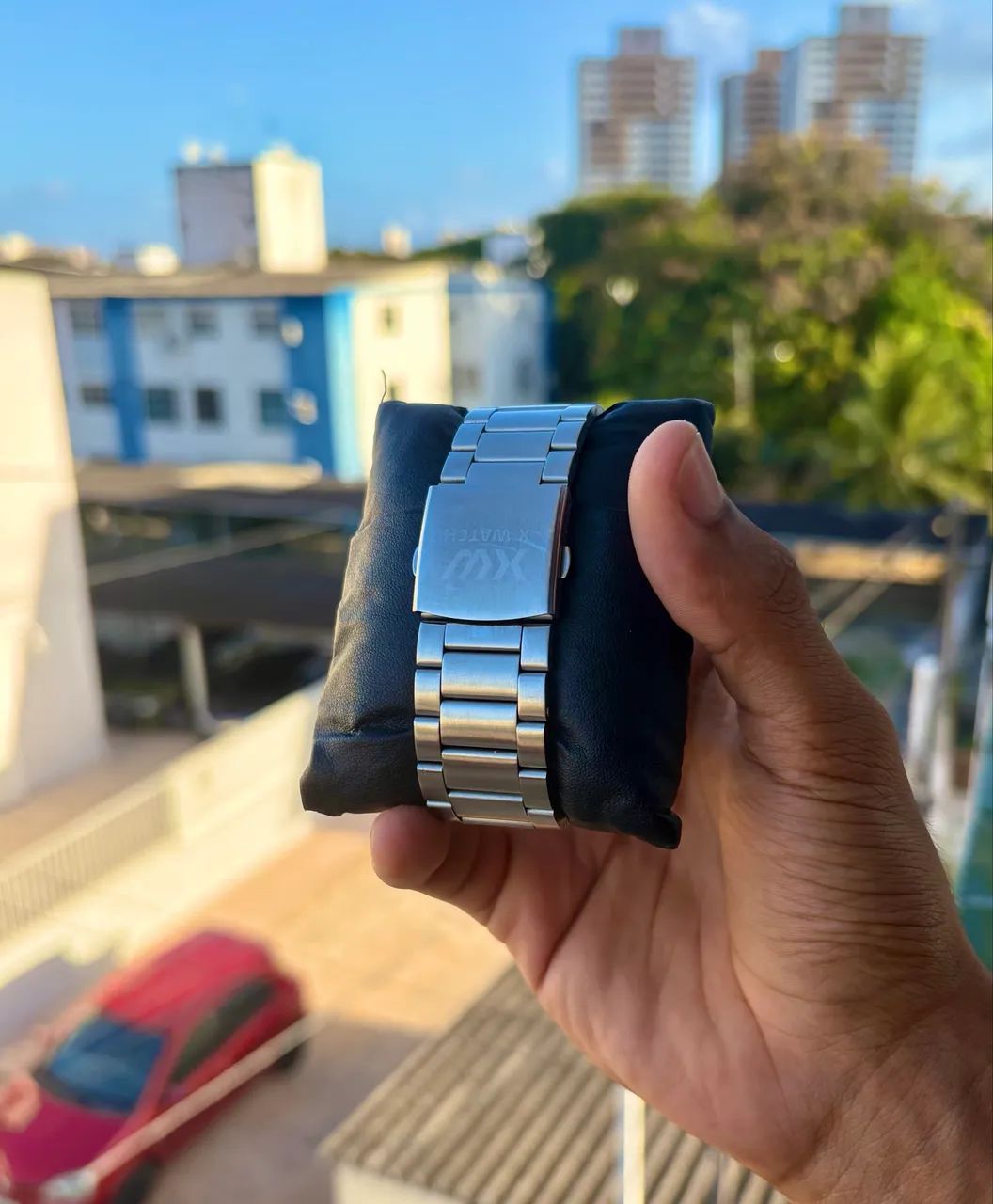 Relógio X-Watch 100% Aço - Foto 3