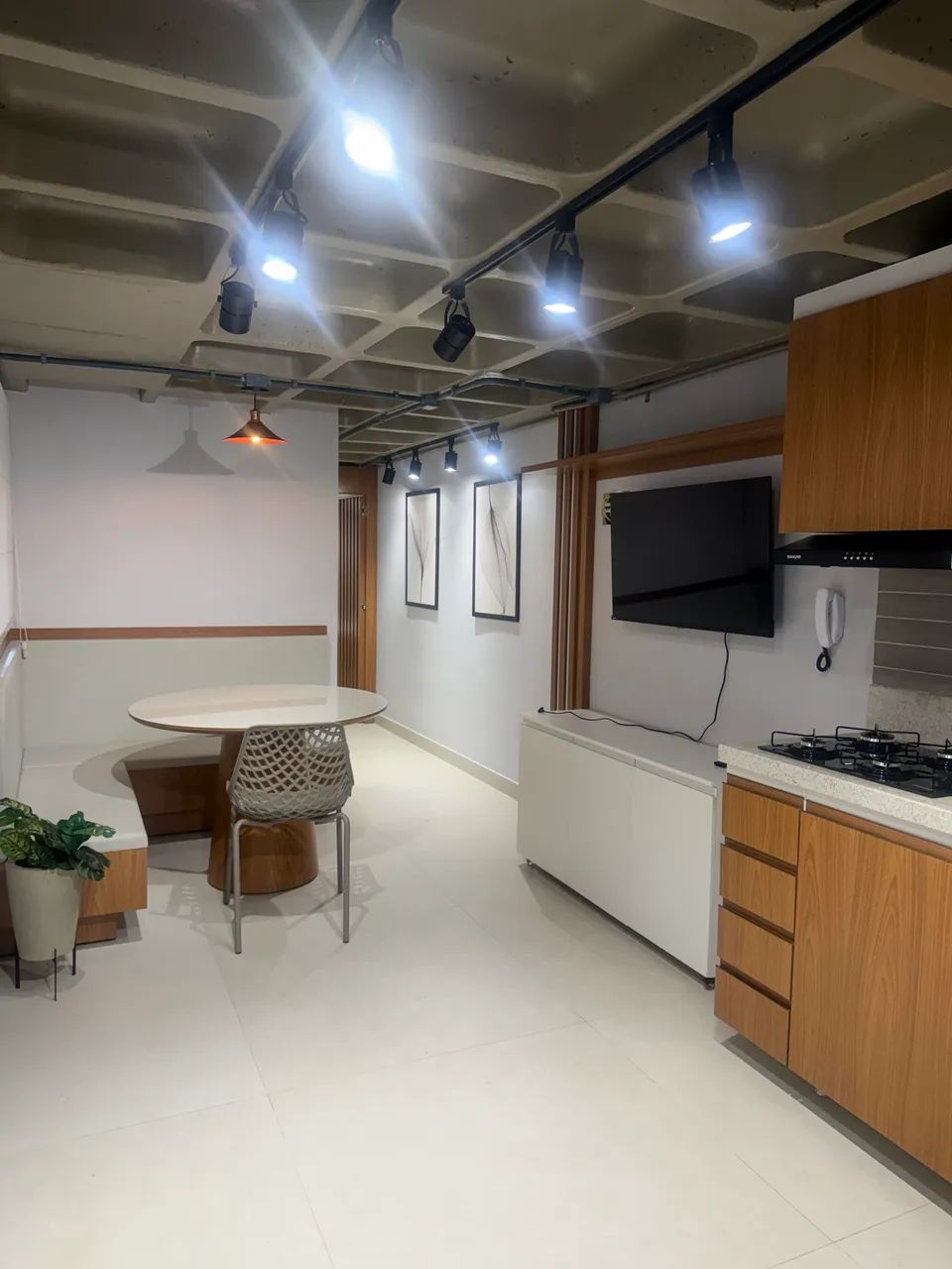 Lindo mini apartamento 40 metros todo mobiliado 