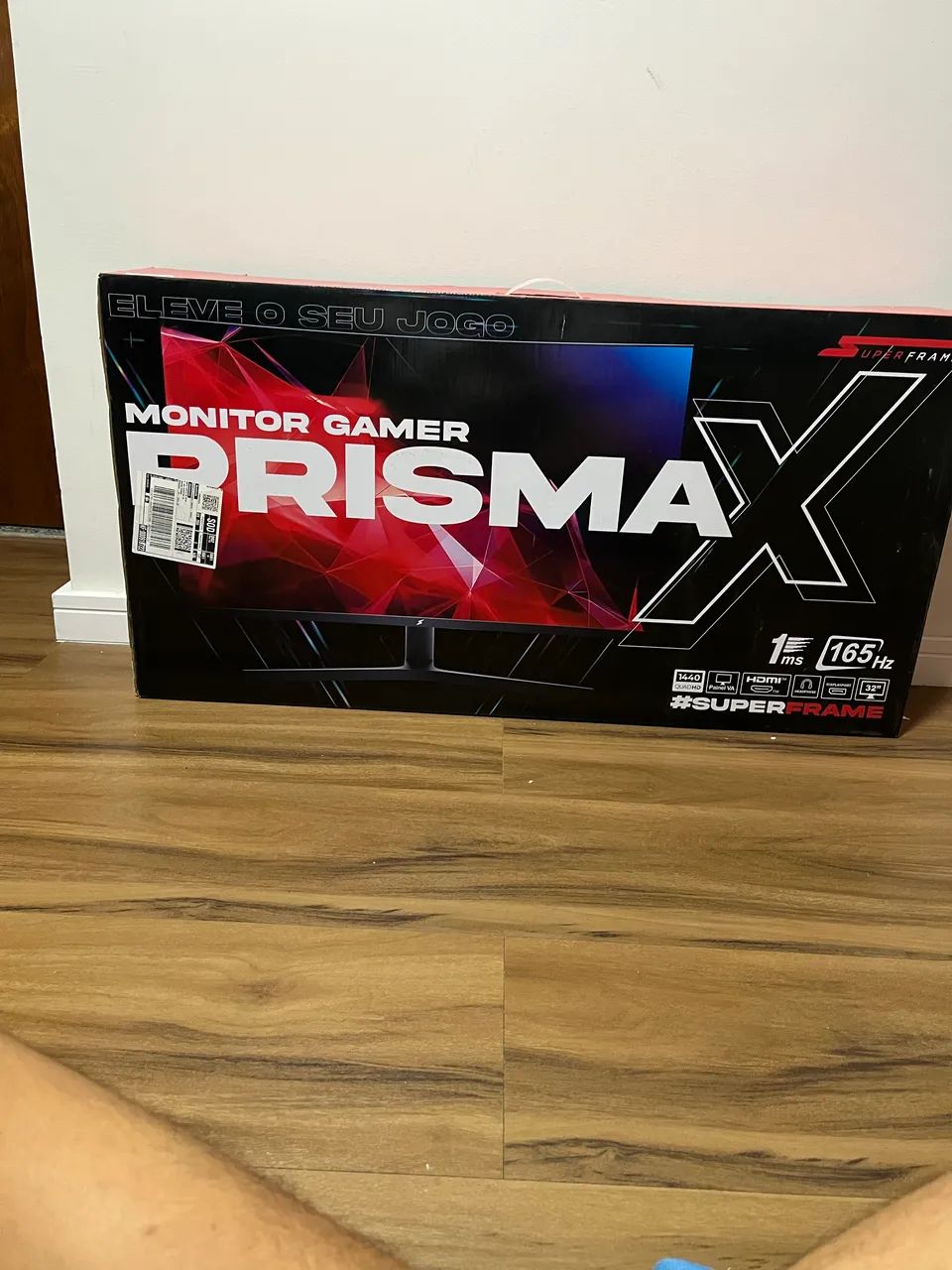 Monitor gamer super Frame 144hz 32polegadas 