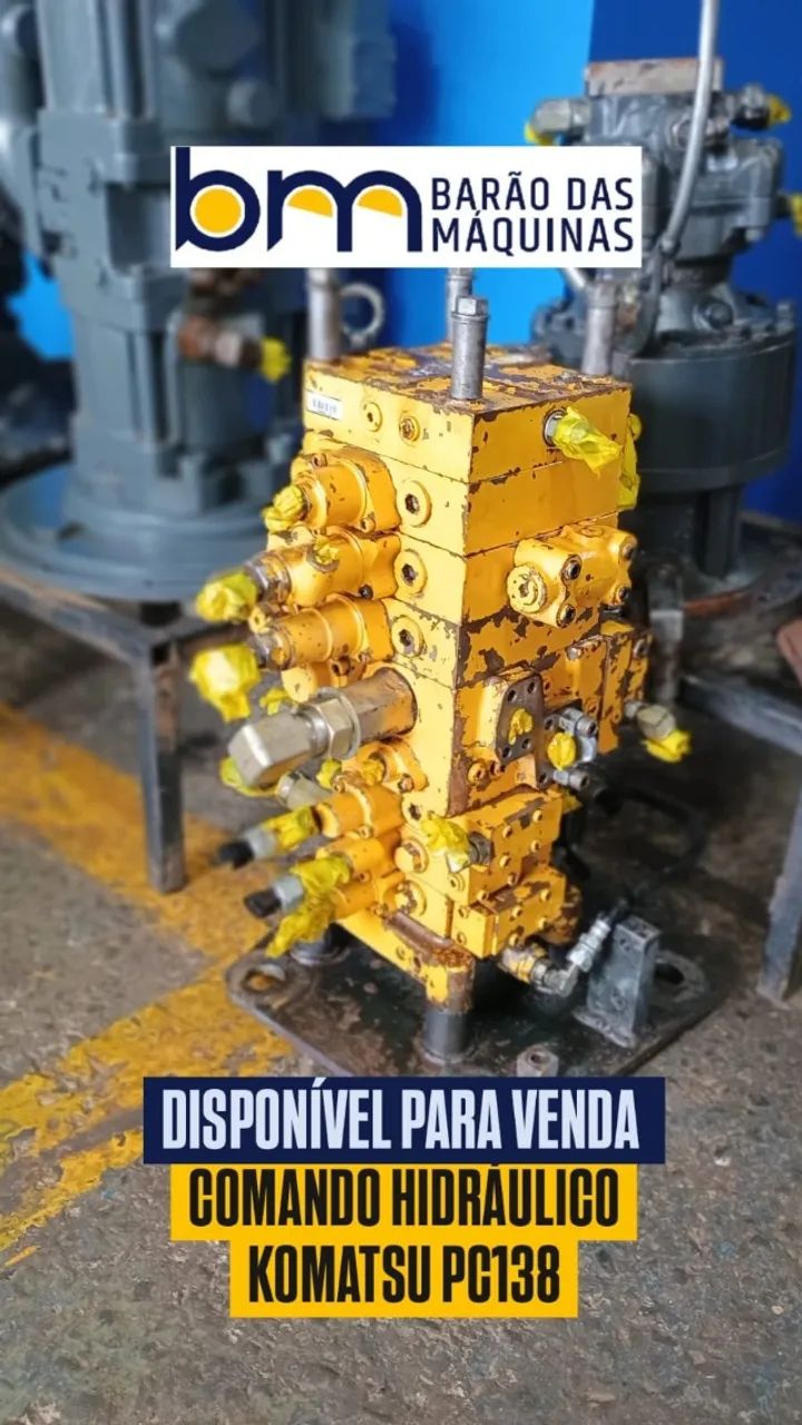 COMANDO KOMATSU PC138