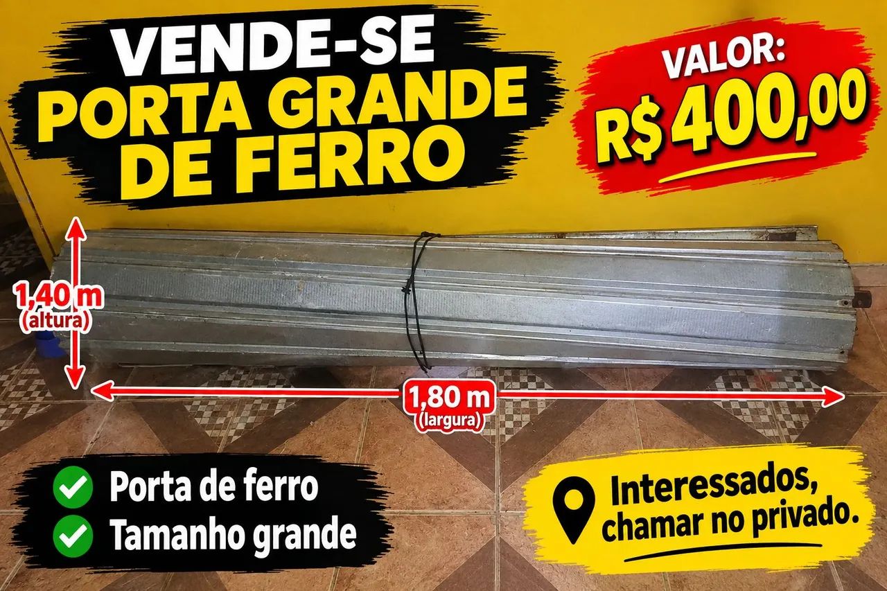 Porta ferro  - Foto 2