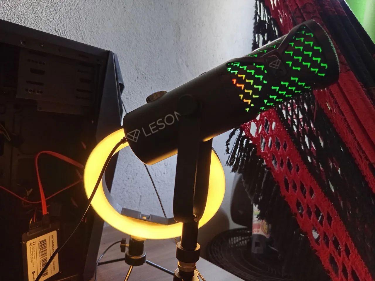 Microfone profissional de podcast  - Foto 6