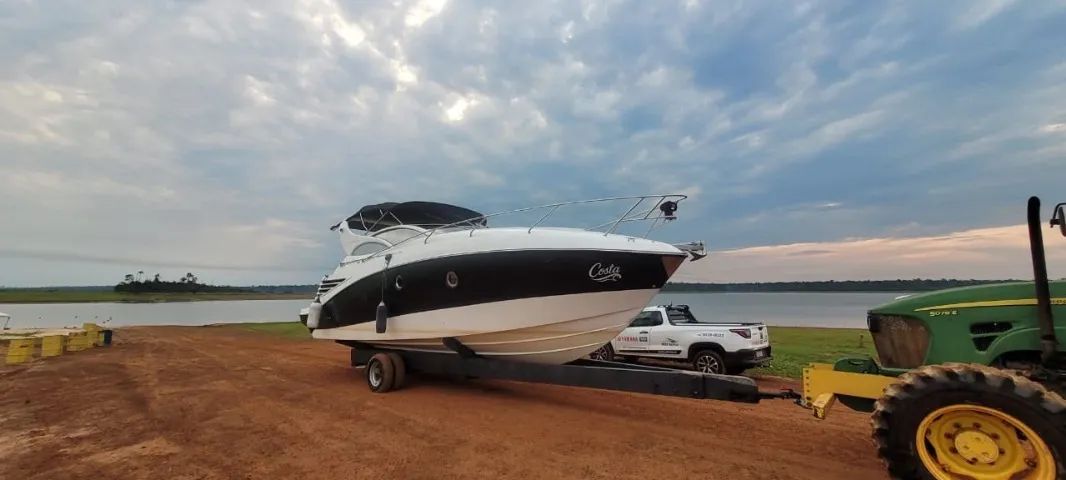 lancha armada cabrio 30 Pés - Foto 2