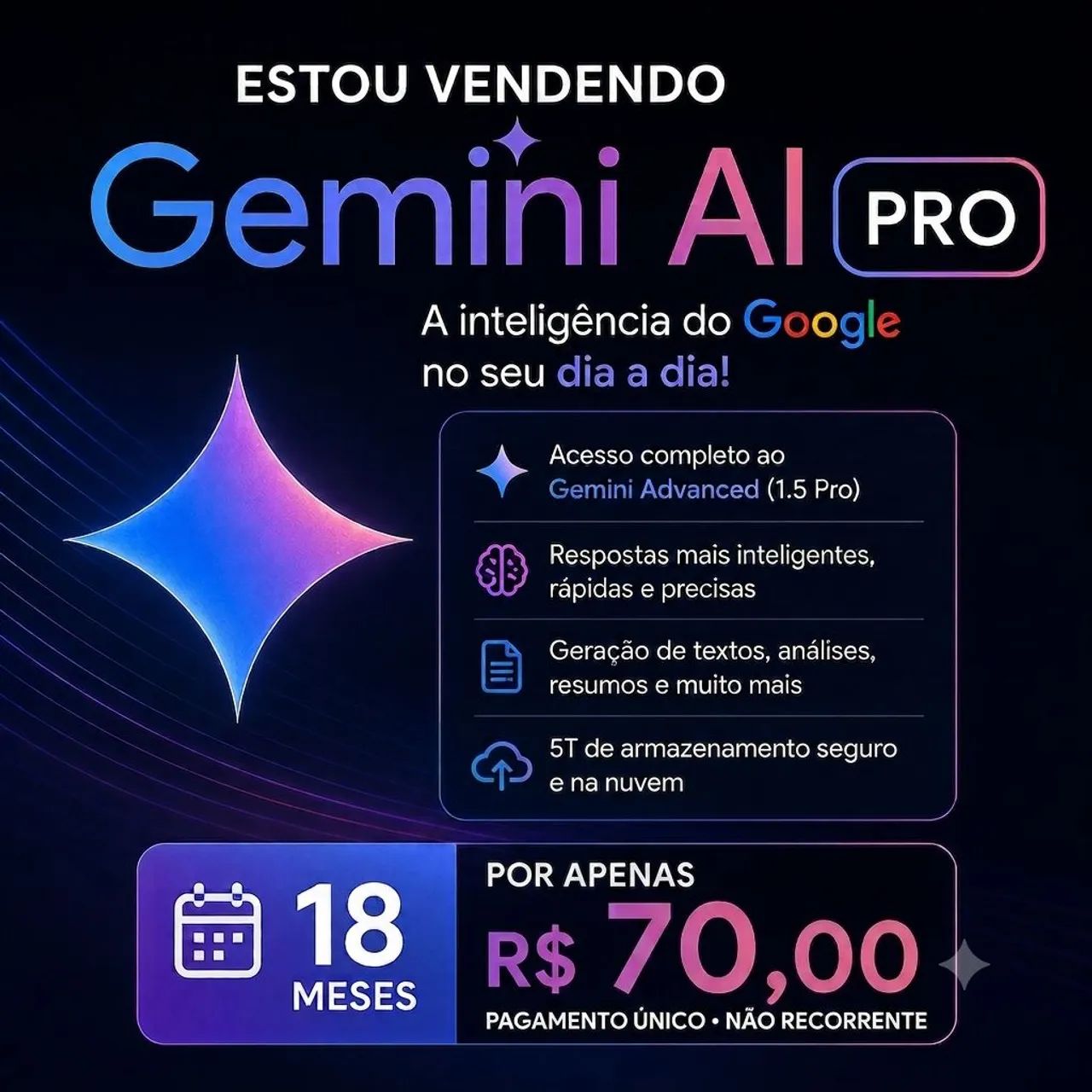 Google IA + 5T de armazenamento