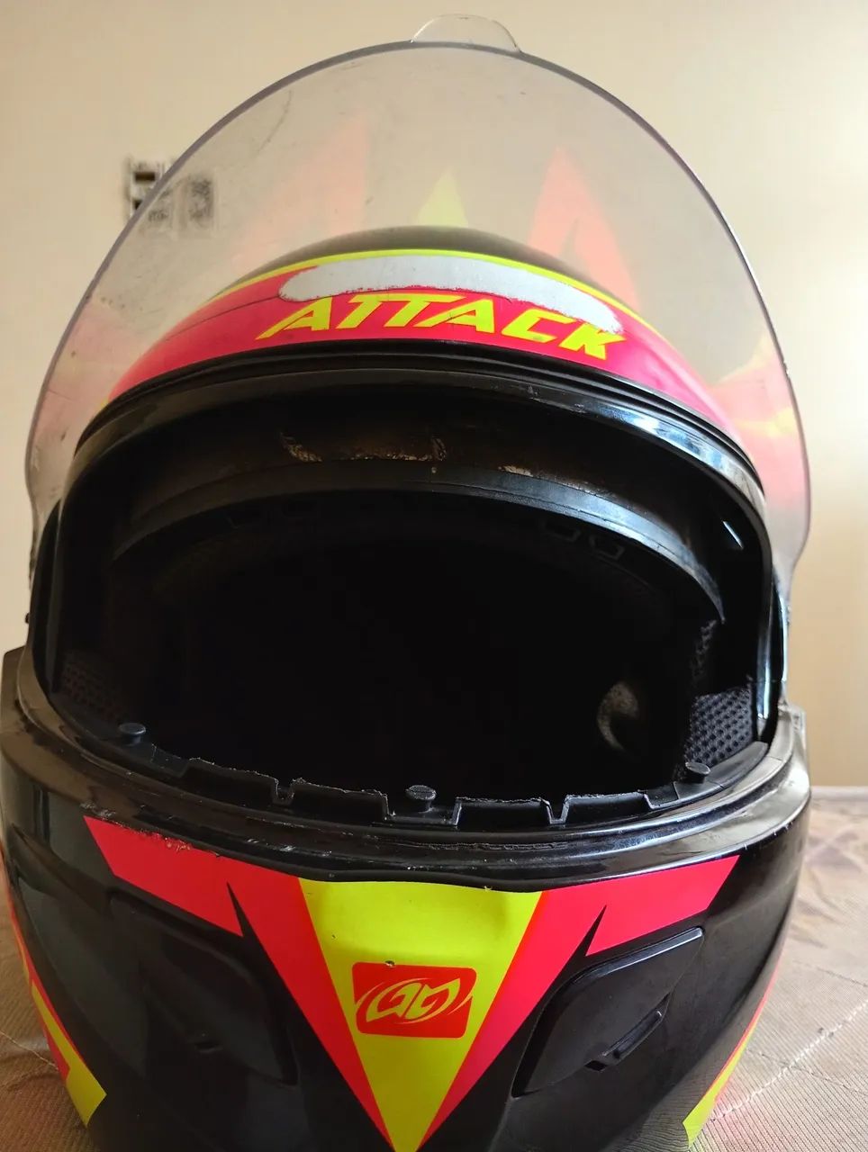 Capacete attack semi novo  - Foto 2