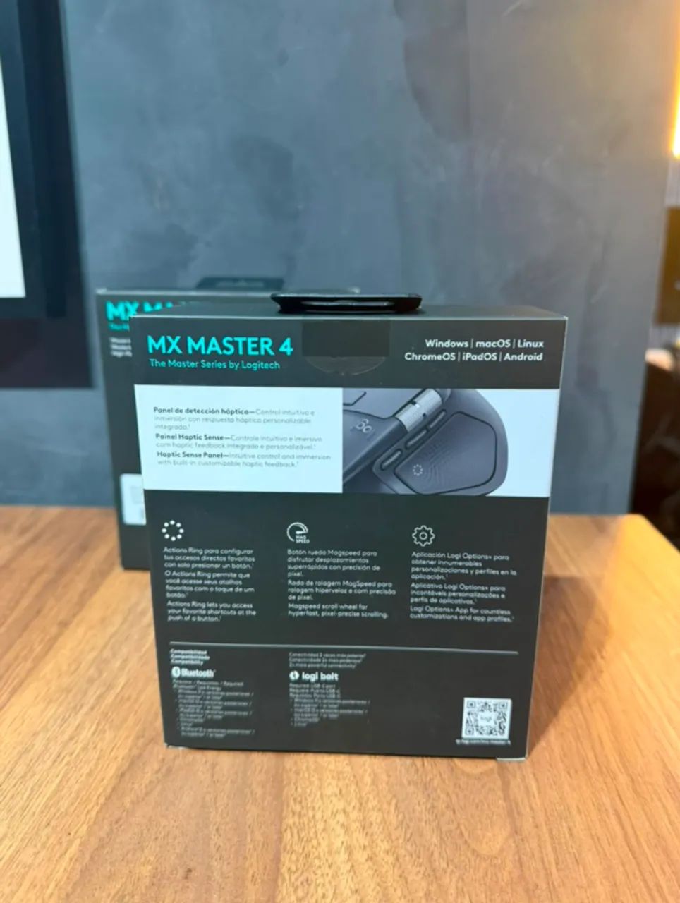 Mouse Logitech Mx Master 4 - Lacrado - Foto 3