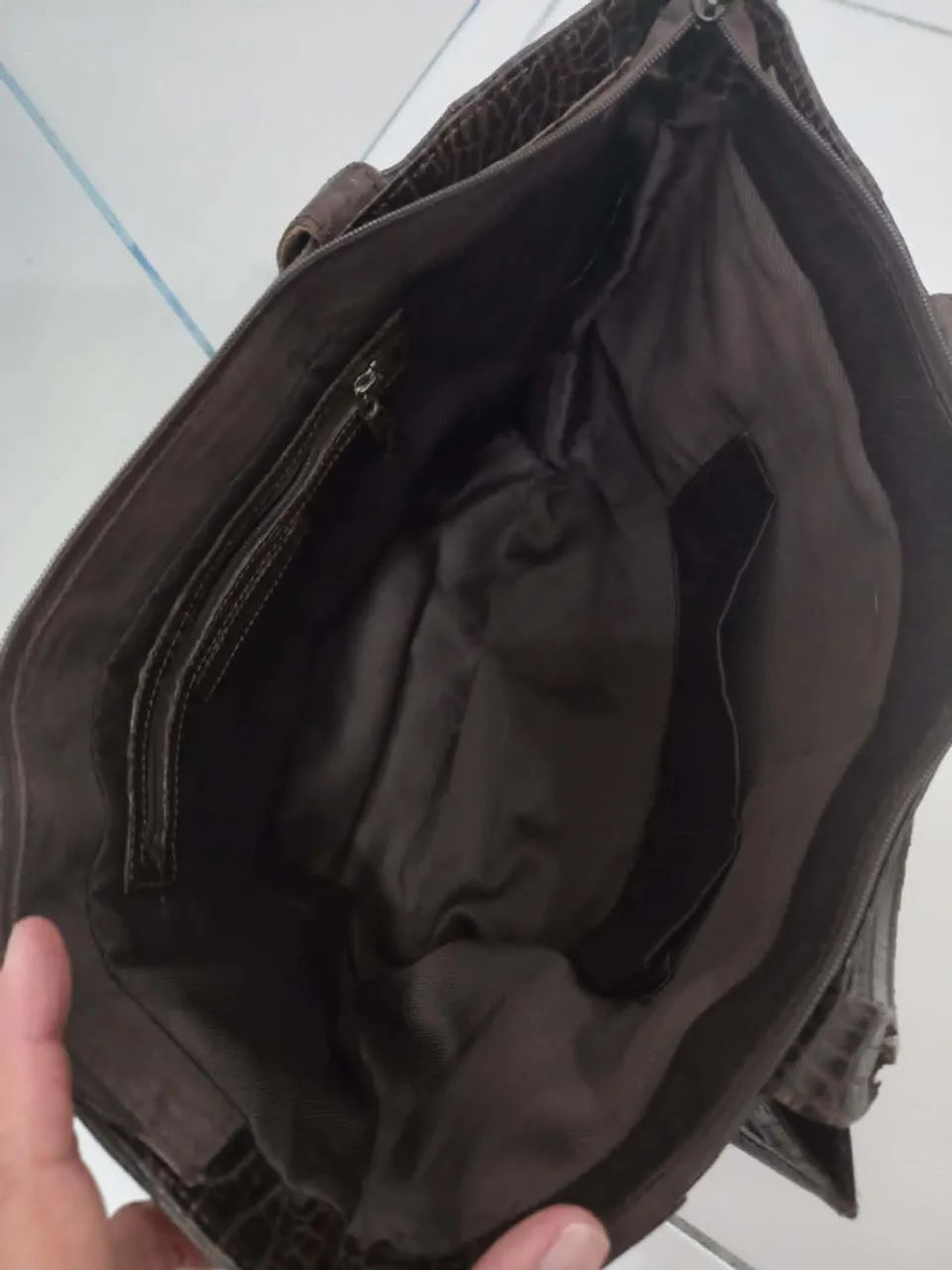 Bolsa de couro feminina - Foto 5