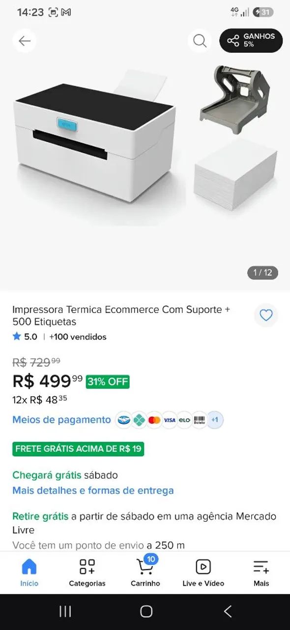 Impresora termica  - Foto 2