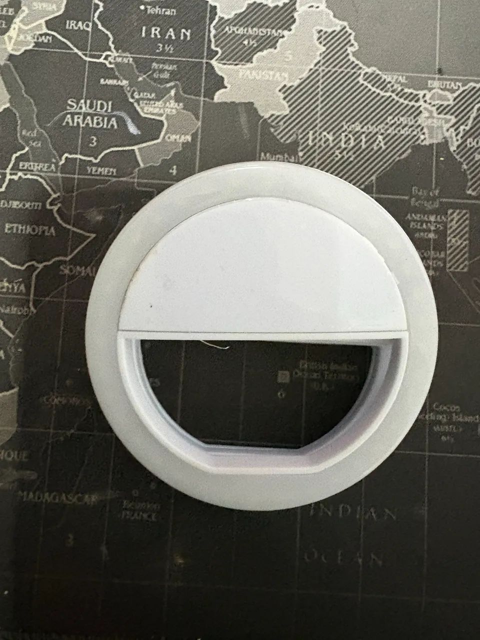 Ring light para celular com 9 cm de diâmetro 