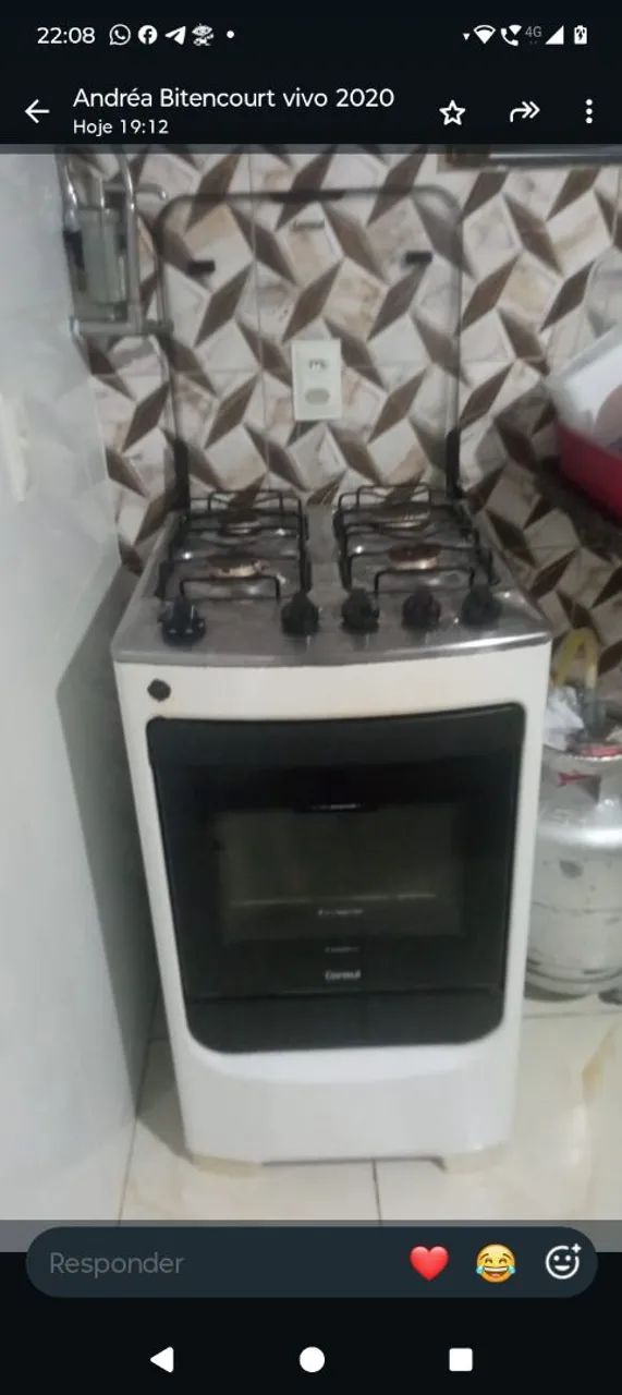 Fogão Consul (com avaria,) 130 reais 