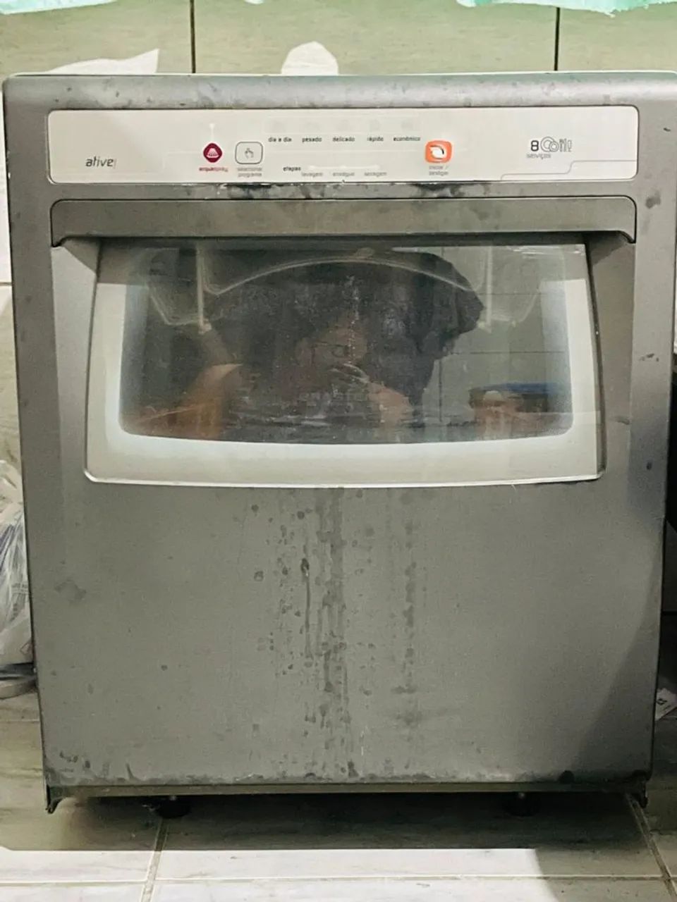 Máquina de lavar louça Brastemp 8 serviços 