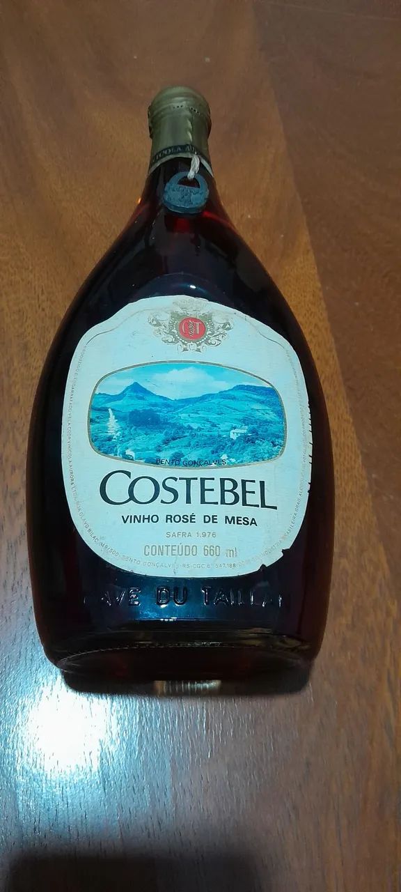 Vinho Costebel safra 1976