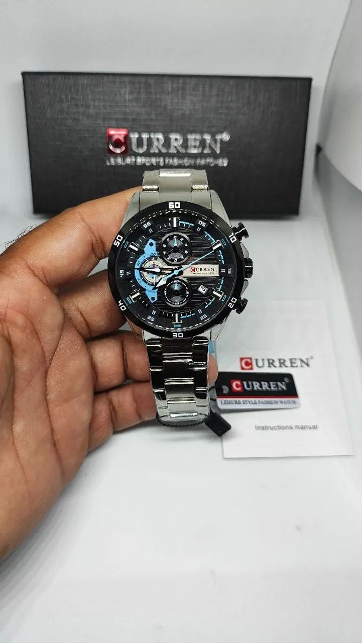Relógio Masculino Curren Original Entrega Grátis 