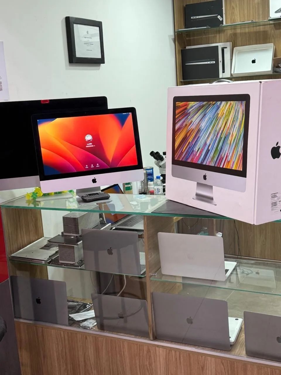 iMac 2017 Armazenamento 1TB, 16GB, tela 21,5 polegadas  - Foto 2