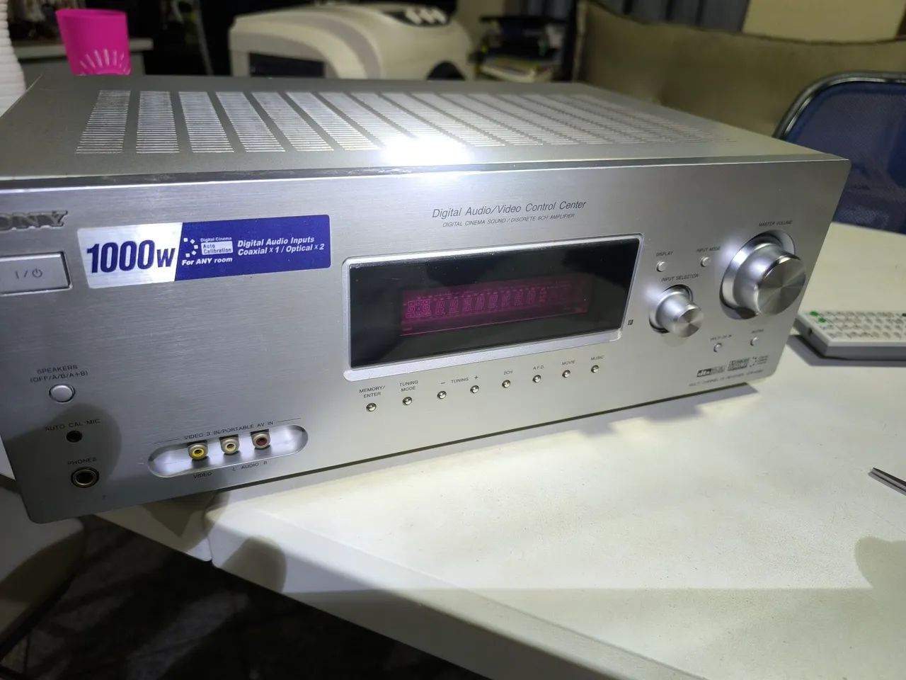 Receiver Sony com controle  - Foto 4