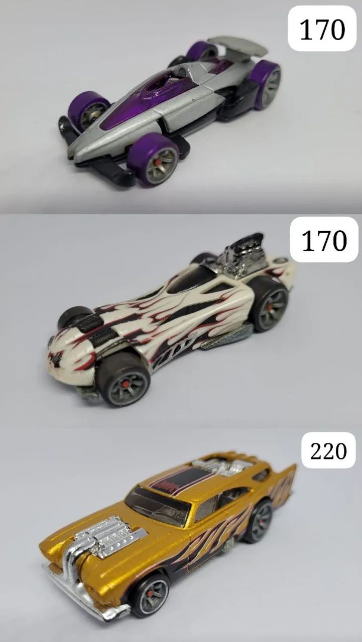 Miniaturas Modelos Acceleracers e Via 35 Hot Wheels 