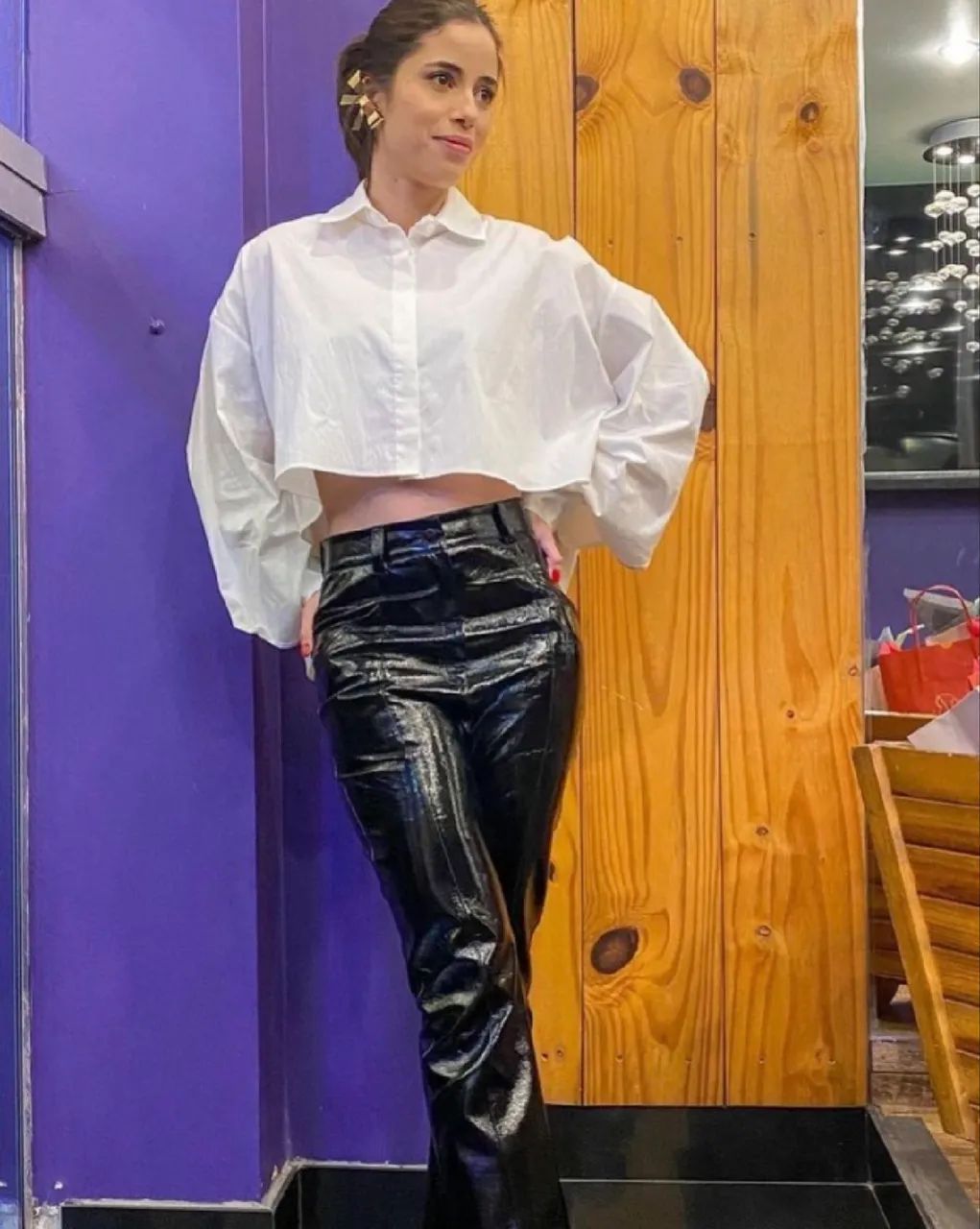 Camisa Cropped Ginger - Foto 2