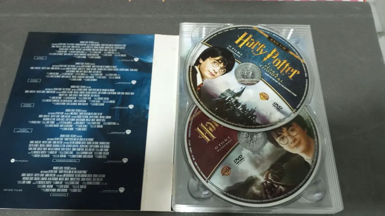 Box Dvds coleção completa Harry Potter  - Foto 4
