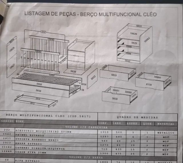 BERÇO MULTIFUNCIONAL - Foto 3