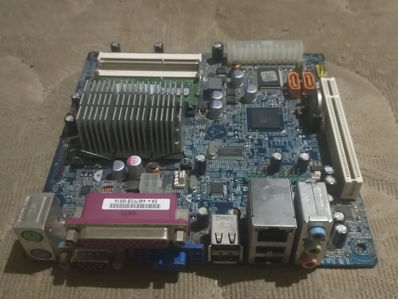 Placa Mãe Mini ITX Intel Atom D525 15-R67-011002 DDR3 LSE2.0 Com Processador Integrado - Foto 2